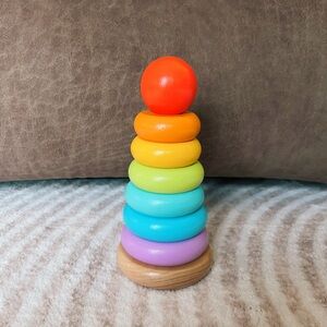 ✨2 for 10$✨ Wooden Stacking Ring Toy - Baby / Toddler Toys